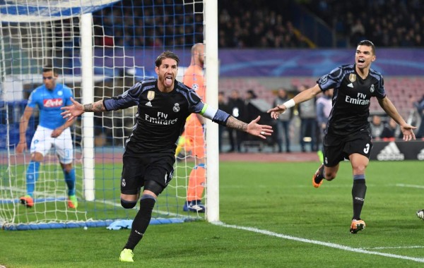 Sergio Ramos mete al Real Madrid en cuartos de final de Champions