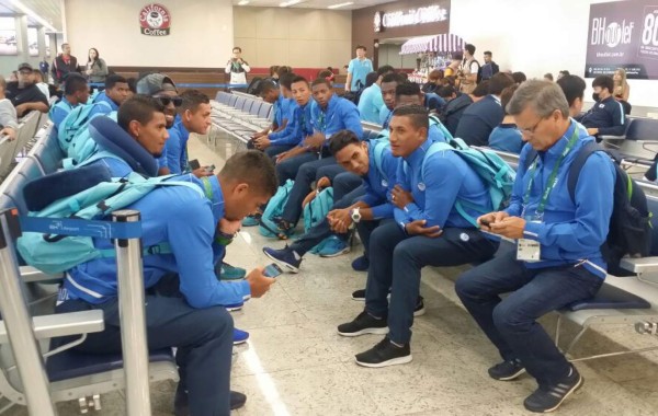 Honduras arribó a Belo Horizonte en busca del pase a semifinales