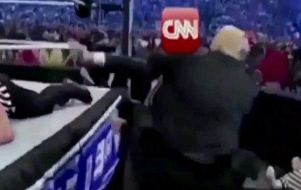 La dura respuesta de CNN al meme de Donald Trump contra la cadena