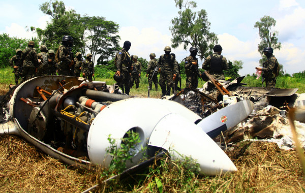 Otras diez pistas clandestinas destruyen en Gracias a Dios