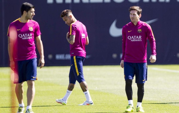 El Barcelona entrena con la mirada puesta en el Deportivo