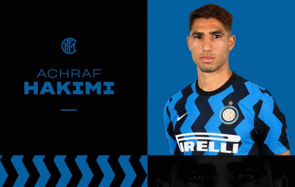 Real Madrid traspasa a Achraf Hakimi al Inter de Milán