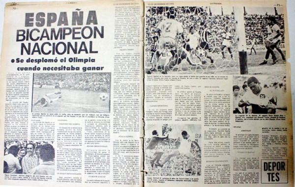 ¡Como esta final no hay otra! España - Olimpia