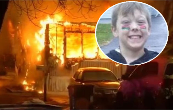Niño muere luego de salvar a su familia de un incendio