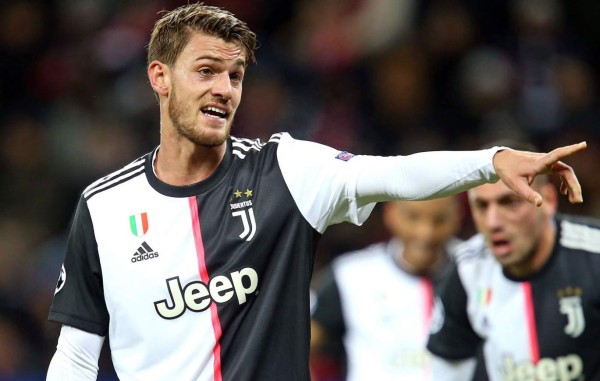 Futbolista Daniele Rugani de la Juventus da positivo por coronavirus