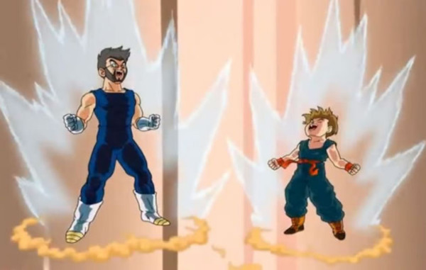 Padre e hijo se convierten en protagonistas de Dragon Ball Z