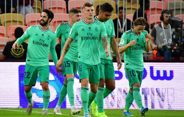 Real Madrid vence al Valencia y avanza a la final de la Supercopa de España