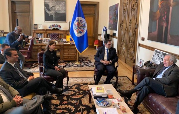 Instalada mesa de negociación sobre la Maccih en Washington