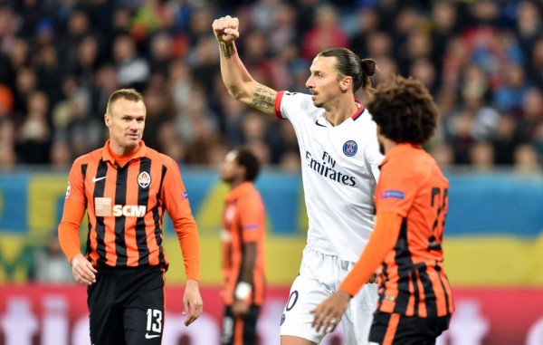 El PSG se pasea en Ucrania y golea al Shakhtar Donetsk