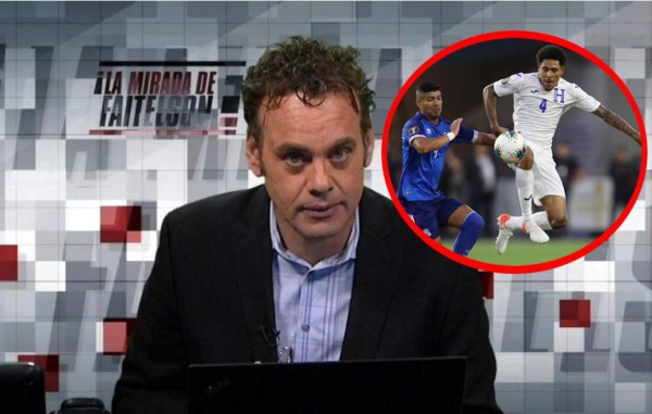 David Faitelson arremete contra Honduras y El Salvador en la Copa Oro