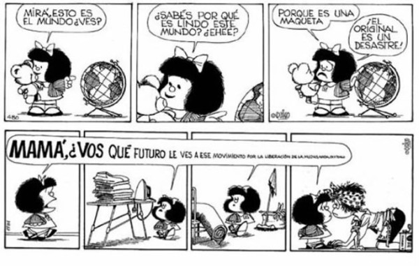 Mafalda cumple cincuenta años