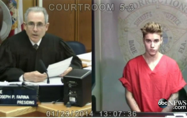 Arrestan a Justin Bieber por manejar ebrio y con licencia ilícita