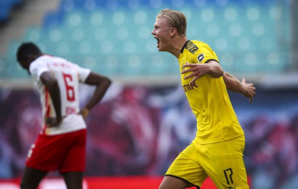 Bundesliga: Haaland tumba al Leipzig y entrega al Borussia Dortmund la segunda plaza