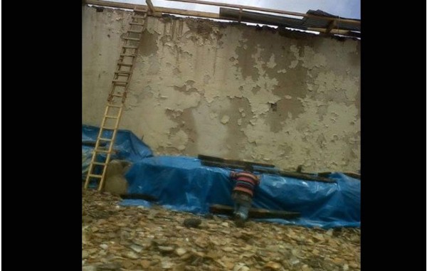 Entre escombros profesan su fe en iglesia de Gualcinse