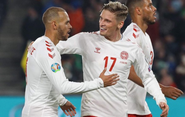 Dinamarca logró el pase a la Eurocopa y mandó a la repesca a Irlanda