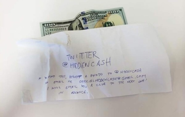 Millonario esconde dinero y deja las pistas en Twitter