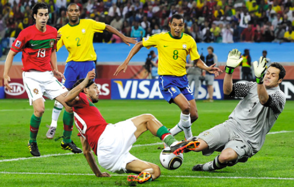 Portugal frenó a Brasil