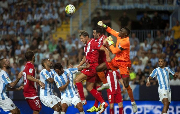 La Liga inicia con empate sin goles entre Málaga y Sevilla