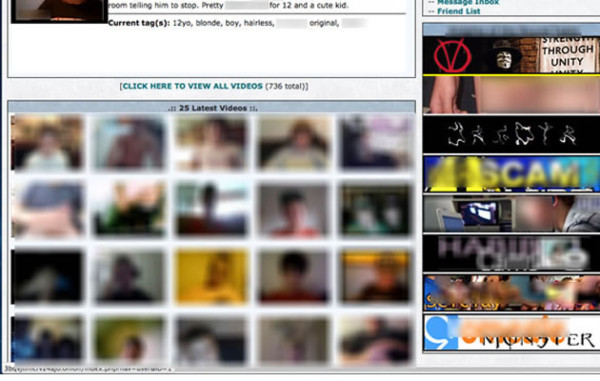 Desmantelan la mayor red de pornografía infantil por internet de EUA