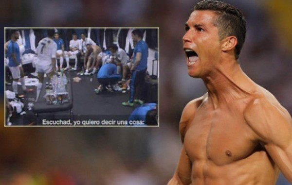 El tremendo discurso de Cristiano en el medio tiempo de la Undécima