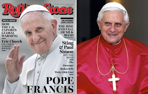 Vaticano lamenta 'grosería' de Rolling Stone al contraponer a los papas