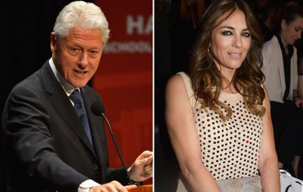Elizabeth Hurley desmiente un supuesto romance con Bill Clinton