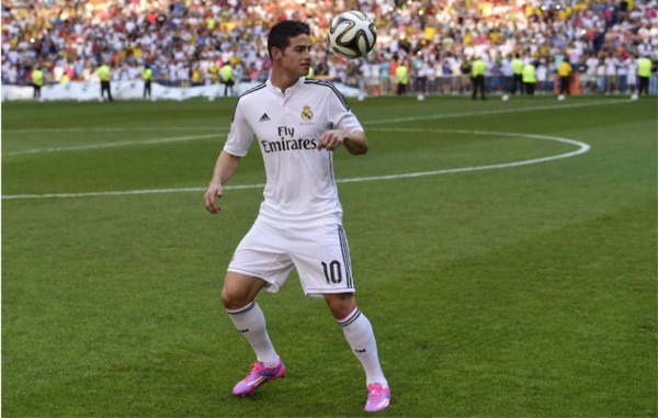 James Rodríguez: 'Espero dar muchas alegrías. ¡Hala Madrid!'