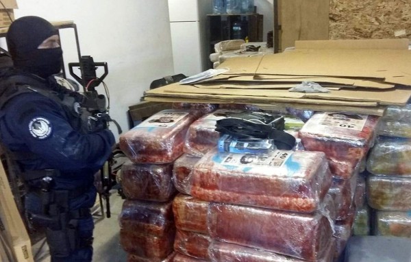 Policía mexicana descubre túnel del 'Chapo' en Tijuana