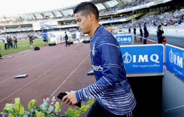 James habría decidido salir del Real Madrid y busca casa en Italia