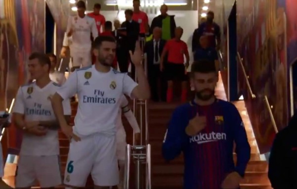 Tensión entre Nacho y Piqué en el túnel de vestuarios: '¿Cómo te puedes quejar?'