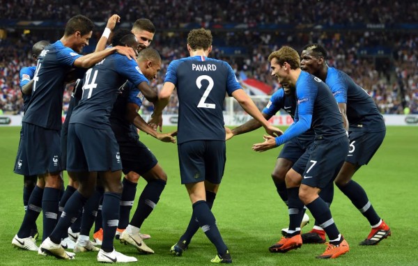 Francia logra primer triunfo en la Liga de Naciones de la UEFA a costas de Holanda