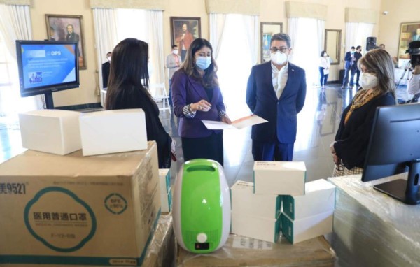 OPS/OMS dona a Honduras insumos para la pandemia de COVID-19