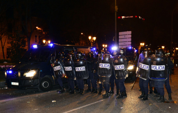 Gigantesca marcha en Madrid contra la austeridad termina con altercados