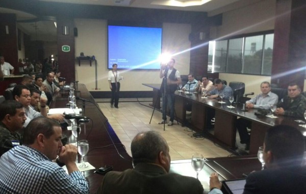 Consejo de Seguridad Nacional se reúne en San Pedro Sula