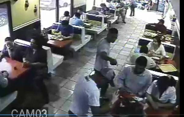 La Policía no tiene registro del asalto a restaurante captado en video
