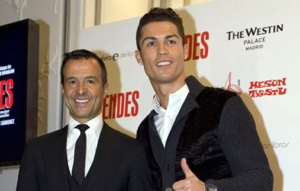 La millonaria cifra que ganó Jorge Mendes, el agente de Cristiano Ronaldo, por el traspaso a la Juventus