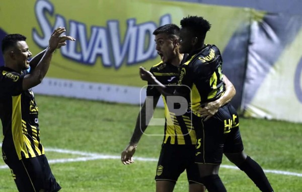 Real España se da un festín ante Platense y se apodera del liderato del Grupo A del Torneo Clausura 2021