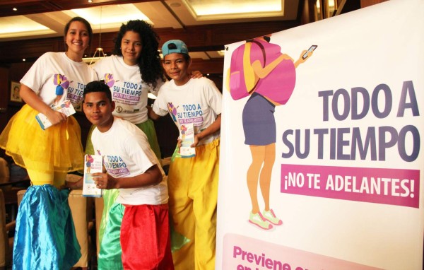 Campaña contra embarazo precoz