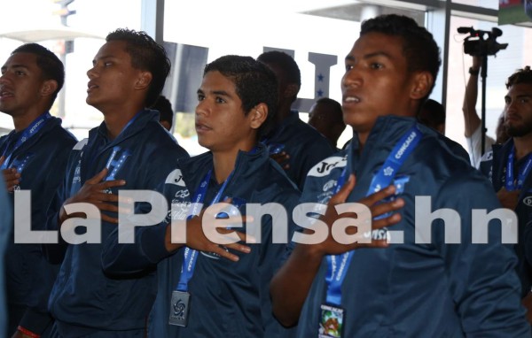 Sub-20 de Honduras es recibida con fiesta tras el pase al Mundial