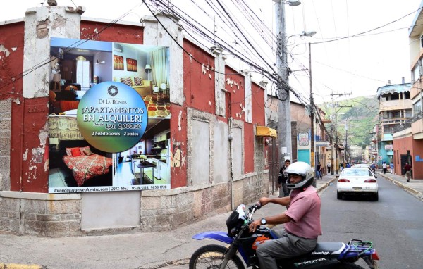Solo un lempira pagarán dueños por invertir en el centro de Tegucigalpa