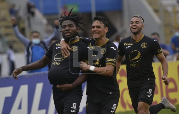 Motagua se baja al Olimpia en vibrante clásico y comparte liderato con Marathón