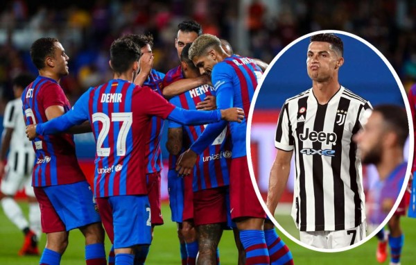 El Barça goleó a la Juventus de Cristiano Ronaldo en un Trofeo Joan Gamper marcado por la sombra de Messi