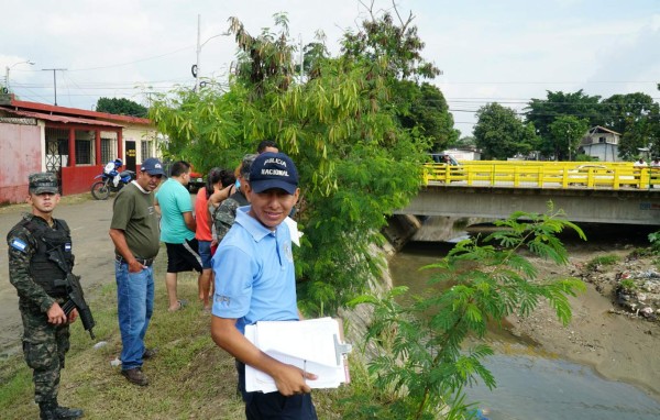 Dentro de crique en la Valle de Sula 1 hallan el cadáver de un mecánico