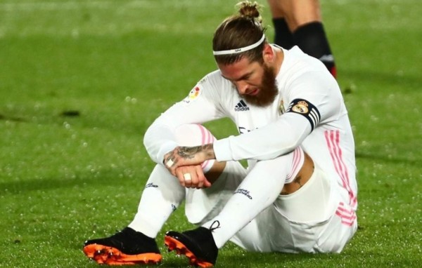 Sergio Ramos se perderá el primer partido del Real Madrid en el 2021