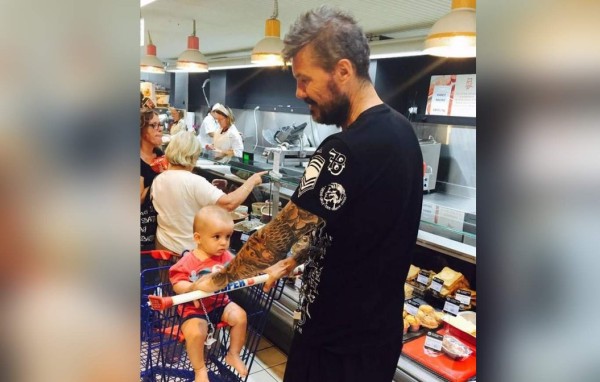 Marcelo Tinelli sorprende con su look