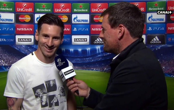 Messi: 'Nadie se cansa cuando a uno lo elogian'