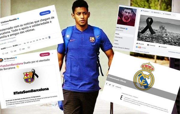 'Choco' Lozano y figuras del deporte muestran su dolor por el atentado de Barcelona