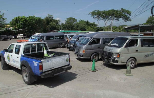 Buseros andaban hasta siete faltas en una sola esquela