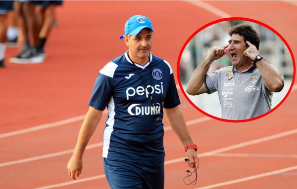 Diego Vázquez a Héctor Vargas: 'Decir que Motagua y Olimpia van a arreglar un juego es una falacia, un chiste”