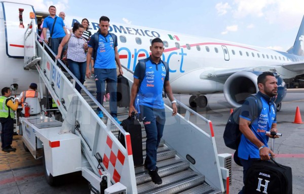Selección de Honduras ya está en México para buscar un nuevo 'Aztecazo'